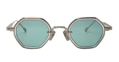 Sato Arraï-t Lg-1 - Lunar Gold Sunglasses In Green