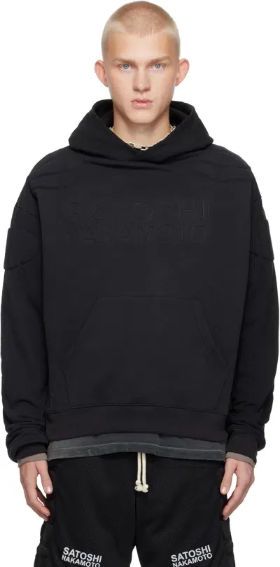 Satoshi Nakamoto Black Moto Hoodie