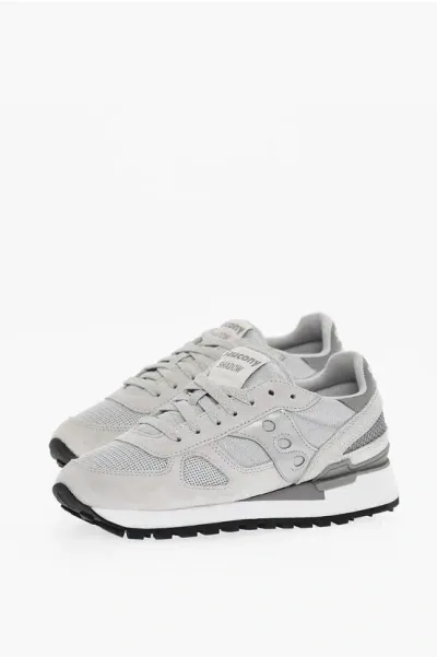 Saucony Low-top Shadow Original Sneakers With Rubber Sole In Gray