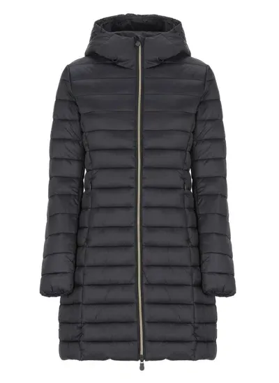 Save The Duck Lydia Water Repellent Puffer Coat In Black