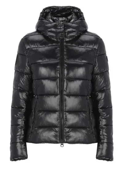 Save The Duck Cosmary Padded Short Jacket In Black