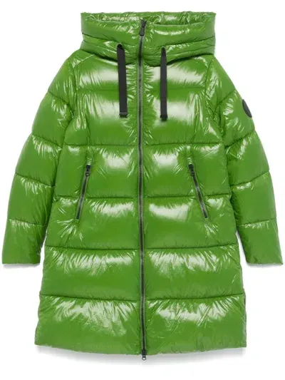 Save The Duck Isabel Puffer Coat In Green