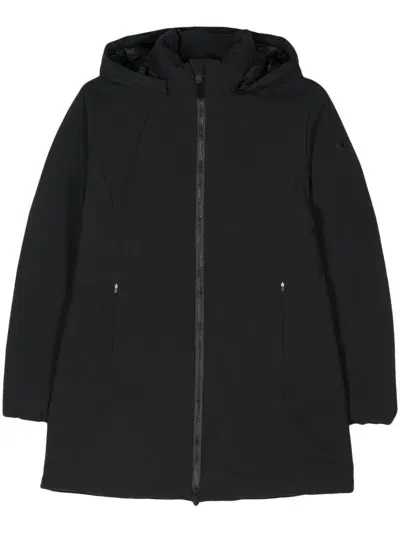 Save The Duck Rachel Parka Coat In Black