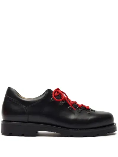 Scarosso Eddy Derby Shoes In Black