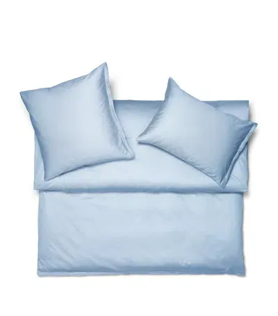 Schlossberg Noblesse Square Pillowcase In Blue