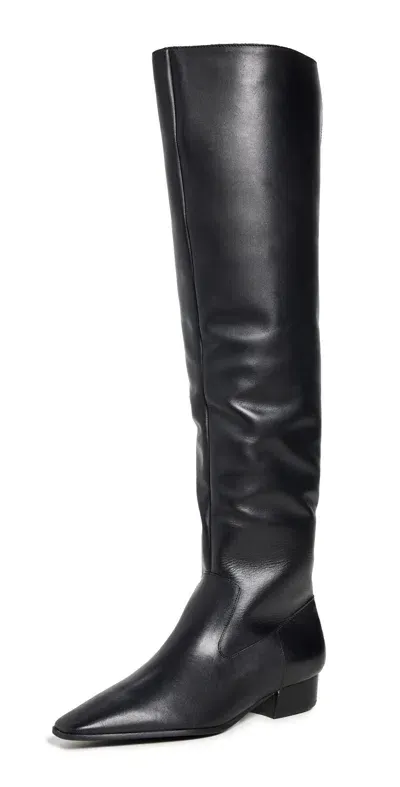 Schutz Helena Over The Knee Boots Black