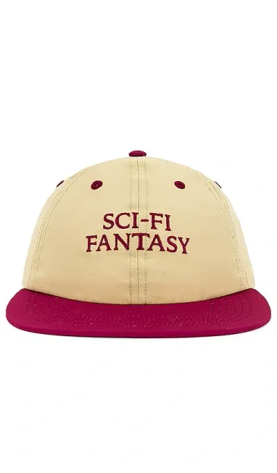 Sci-fi Fantasy Nylon Logo Hat In Ember