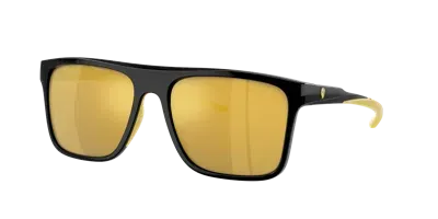 Scuderia Ferrari Man Sunglass Fz6006 In Mirror Gold