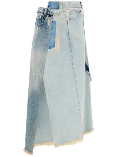 Sea Alba Denim Skirt In Blue