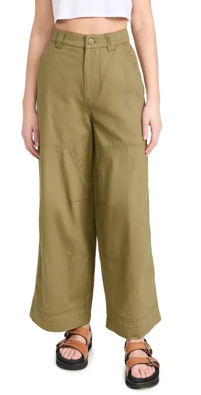 Sea Karina Cotton Pants Tan