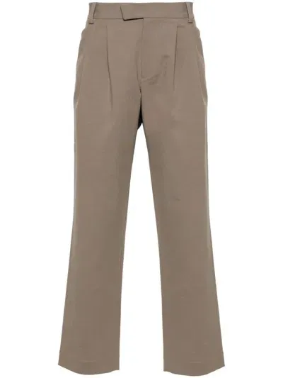 Sease Tech Suit Trousers In Brown