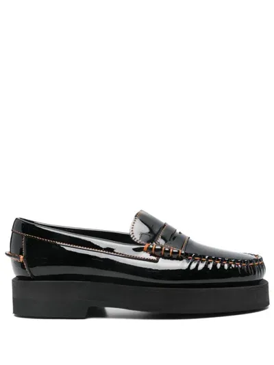 Sebago 35mm Kara Loafers In Black