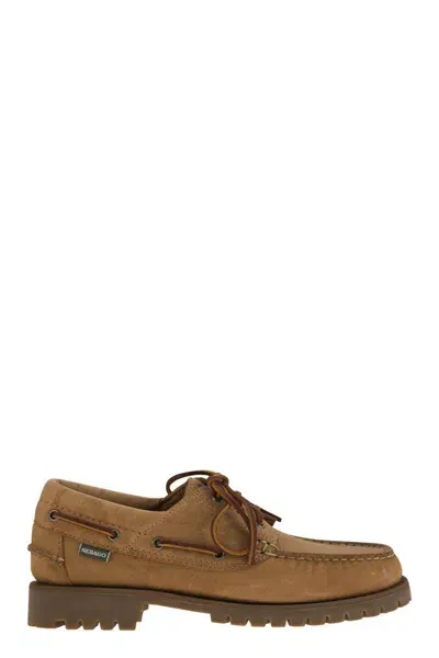 Sebago Acadia - Leather Moccasin In Brown