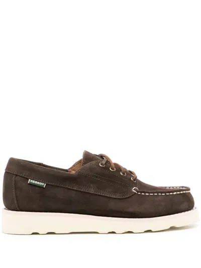 Sebago Askookfield Loafers In Brown