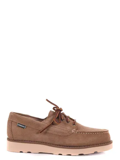 Sebago Beige Suede Loafers