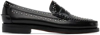 Sebago Black Dan Studs Loafers