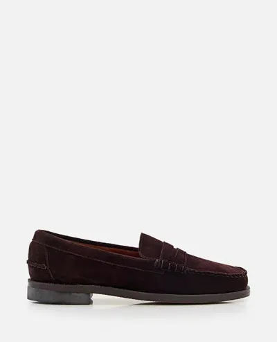 Sebago Classic Dan Suede Loafers In Brown