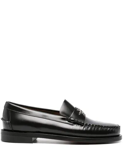 Sebago Dan Loafers In Black