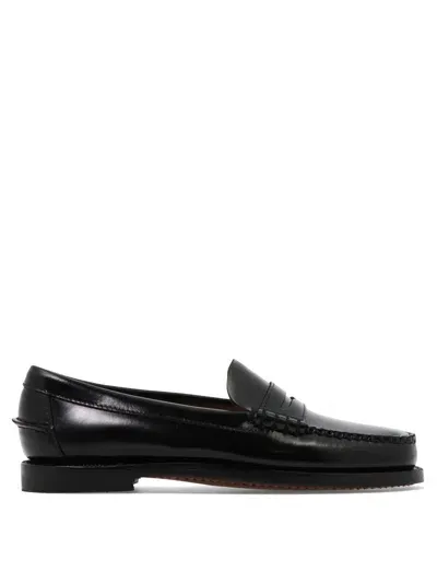 Sebago Men's "classic Dan" Loafers In Black