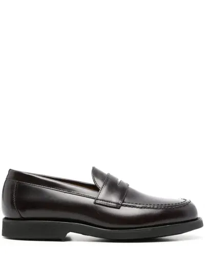 Sebago Ryan Brushed Polaris Loafers In Black