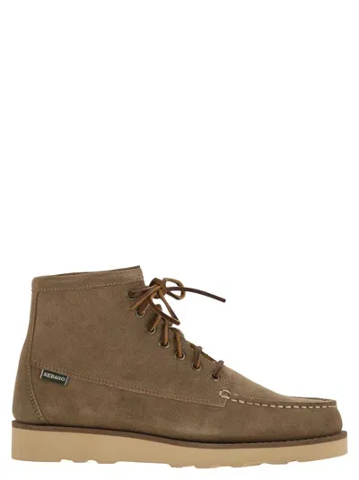 Sebago Tala - Suede Ankle Boots In Tobacco