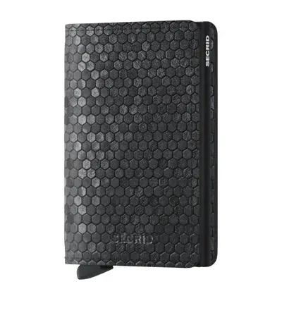 Secrid Leather Slimwallet In Black