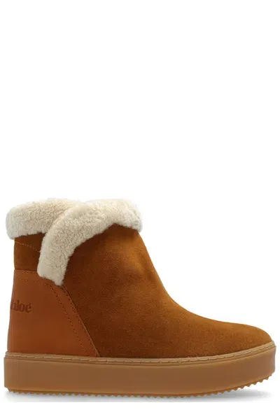 See By Chloé Juliet Snow Boots In Brown