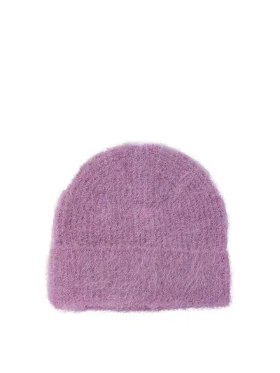 Séfr Fuzzy Hats In Purple