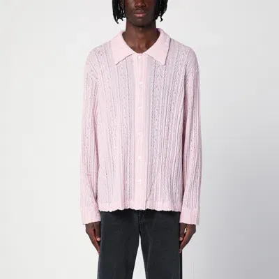 Séfr Pink Wool Riku Shirt