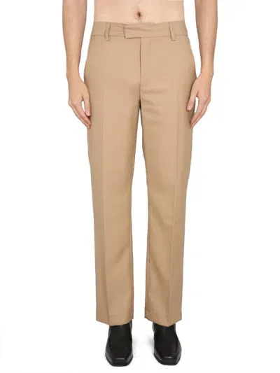 Séfr Wool Blend Pants In Beige