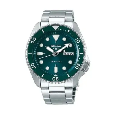 Seiko 5 Watches Mod. Srpd61k1 In Green