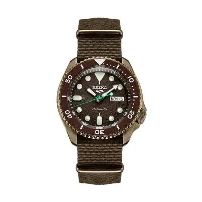 Seiko 5 Watches Mod. Srpj85k1 In Brown