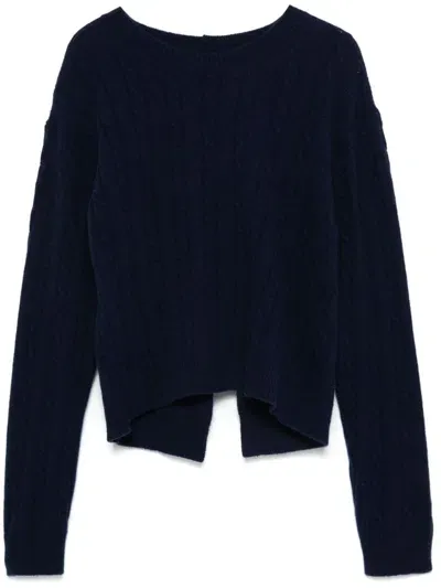 Semicouture Camilla Sweater In Blue