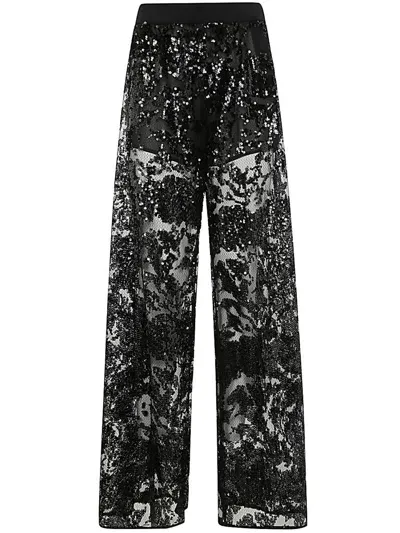 Semicouture Jhonny Trousers Clothing In Black