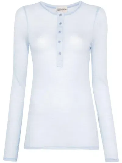 Semicouture Filomena Top In Blue