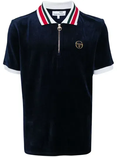 Sergio Tacchini Mahony Polo Shirt In Blue