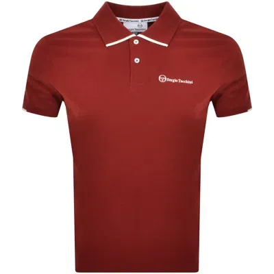 Sergio Tacchini Sears Polo T Shirt Burgundy