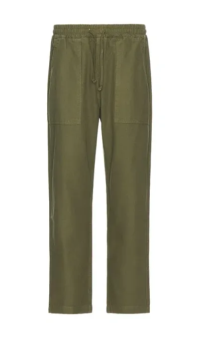 Service Works Canvas Chef Pant In Olive