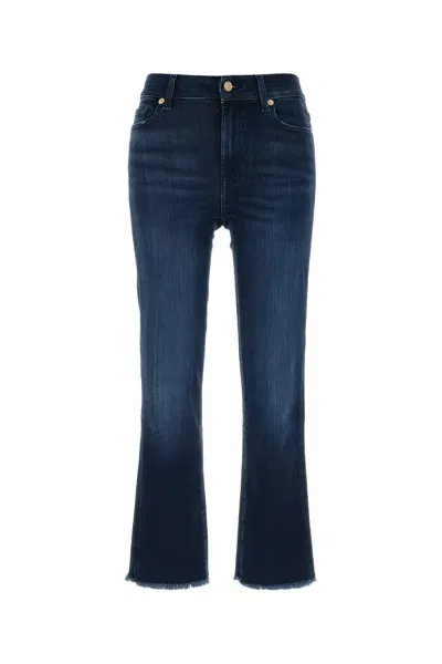 Seven For All Mankind Jenas Slim Illusion-31 Nd  Female In Blue