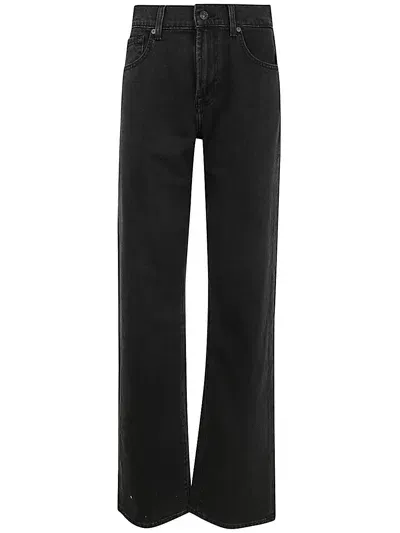 Seven For All Mankind Tess Trouser In Black