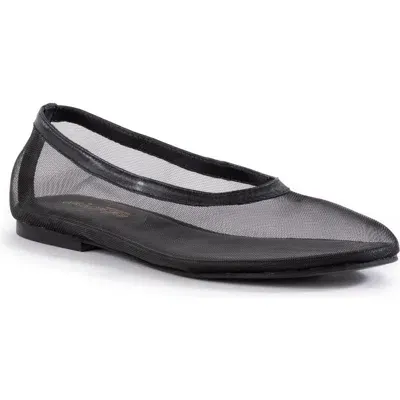 Seychelles Neon Moon Mesh Flat In Black