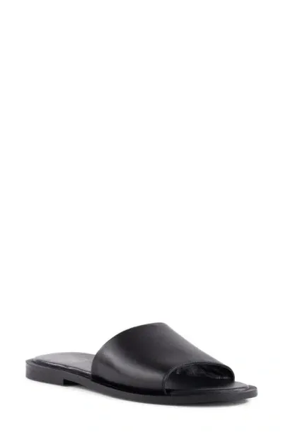 Seychelles Orchid Slide Sandal In Black