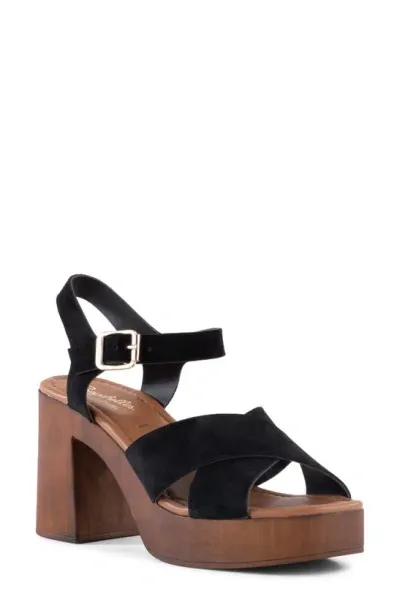 Seychelles Paloma Platform Wedge Sandal In Black