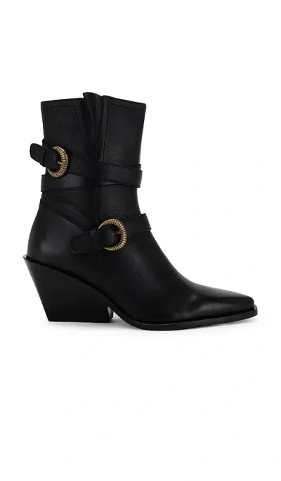 Seychelles Speak Up Boot In Black Leather