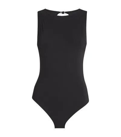 Shan High-neck Swimsuit In Black