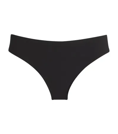 Shan Mid-waist Bikini Bottoms In Black