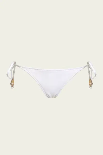 Shani Shemer Venetia Bikini Bottom In Cream In White