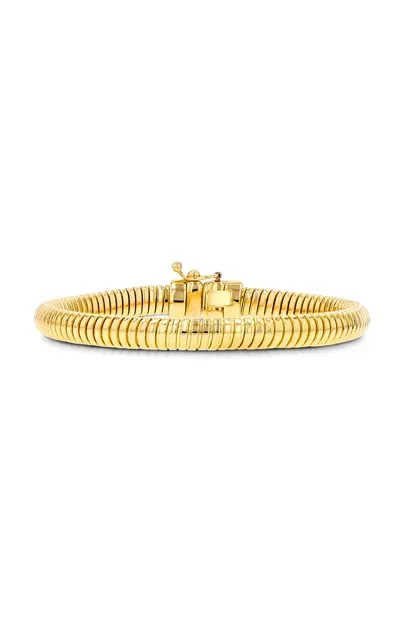 Sheryl Lowe Tubogas 14k Yellow Gold Bracelet