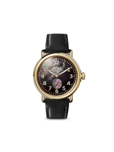 Shinola Argonite-1069 Detroit 41mm In Black