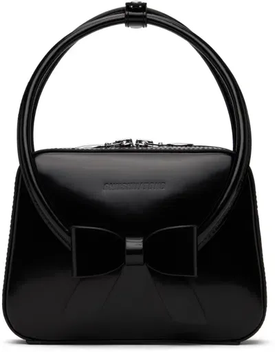 Shushu-tong Black Stereo Bow Bag